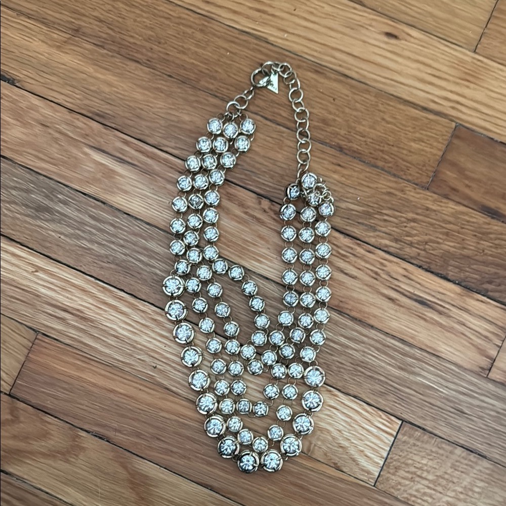 Anthropologie Rhinestone Necklace